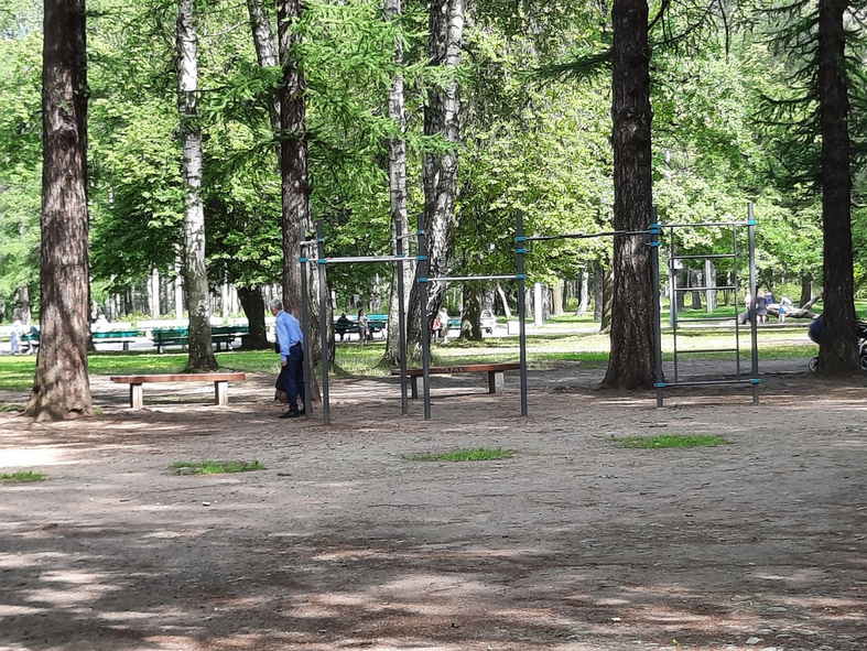 В Удельном парке появятся новые спортивные и танцевальные площадки. Фото Сергей Малинин., vk.com