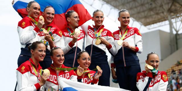На пьедестале в Рио можно было стоять с российским флагом. На пьедестале в Рио можно было стоять с российским флагом.