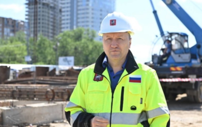 Андрей Бочкарев. Фото пресс-служба комплекса градостроительной политики и строительства Москвы.