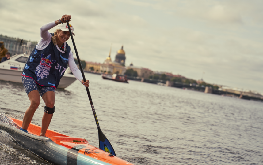 Ольга Раскина преодолела дистанцию быстрее всех соперниц. Фото Денис Клеро. Red Bull Content Pool.