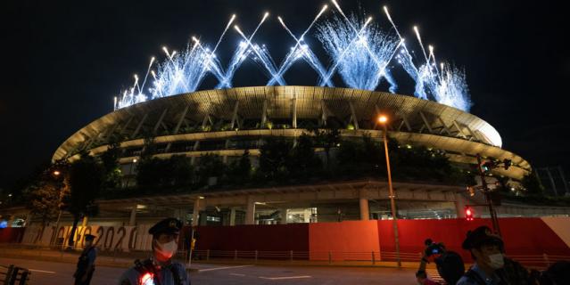 Церемония закрытия Паралимпийских игр в Токио.
