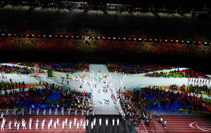 Церемония закрытия Паралимпийских игр в Токио. Фото Getty