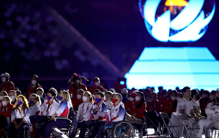 Церемония закрытия Паралимпийских игр в Токио. Фото Getty