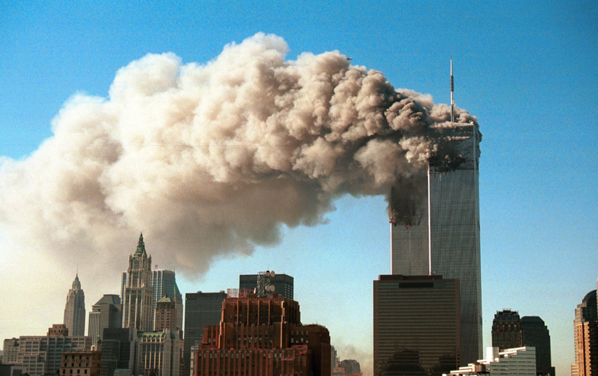 Атака на Всемирный торговый центр стала первым терактом в прямом эфире. Фото Getty