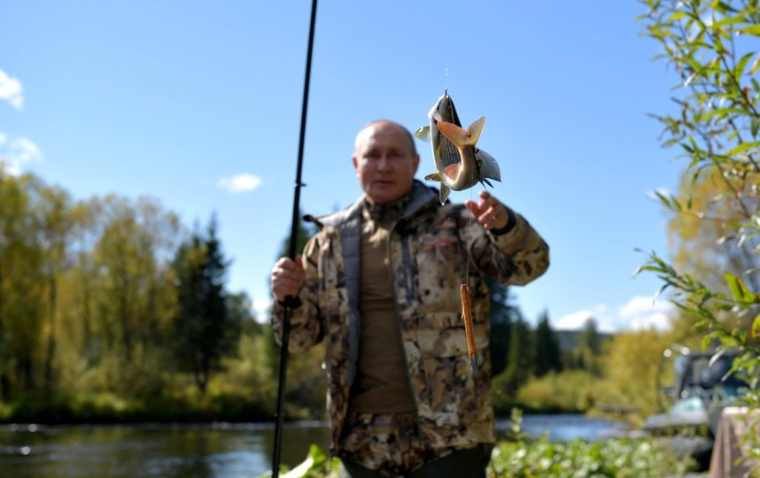 Президент России провел несколько дней в отпуске в Сибири. Фото http://kremlin.ru/