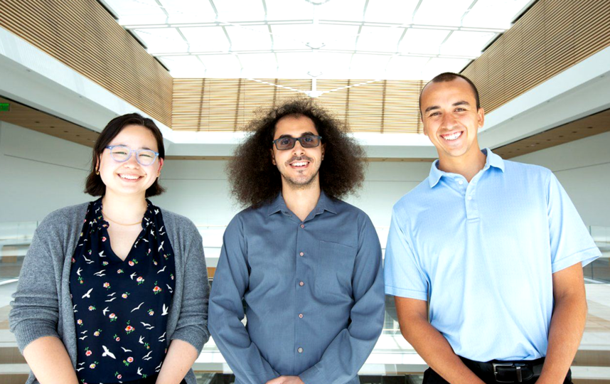 Команда исследователей: Джесси Лю, Дэвид Мозес и Шон Мецгер. Фото Фото предоставлены героем публикации.