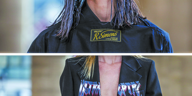 Raf Simons. Raf Simons.