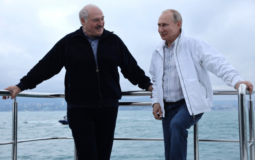 Неформальная встреча с президентом Белоруссии Александром Лукашенко. Фото kremlin.ru
