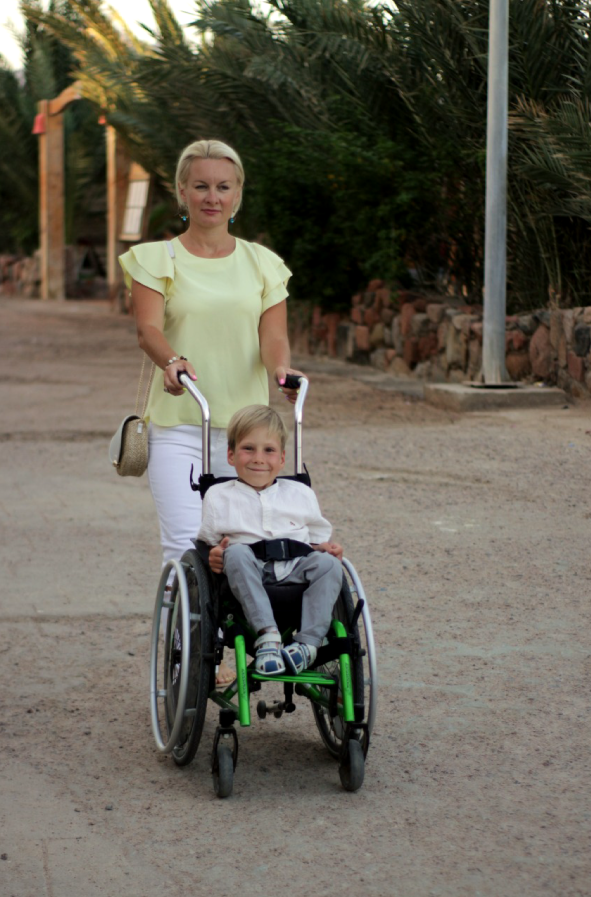 Инна Инюшкина с сыном Матвеем. Фото Предоставлено героиней публикации