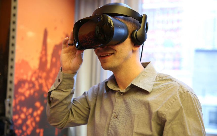 Для тренировок будет использоваться система виртуальной реальности "Одиссей". Фото Getty