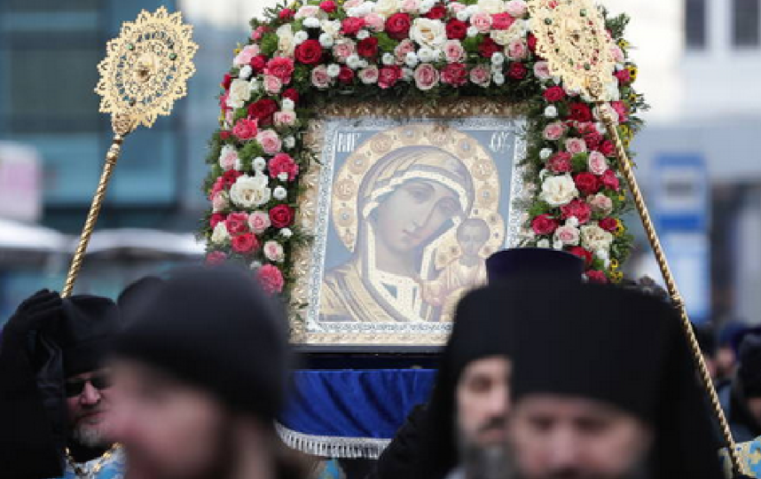 Икона Казанской Божией Матери. Фото Getty