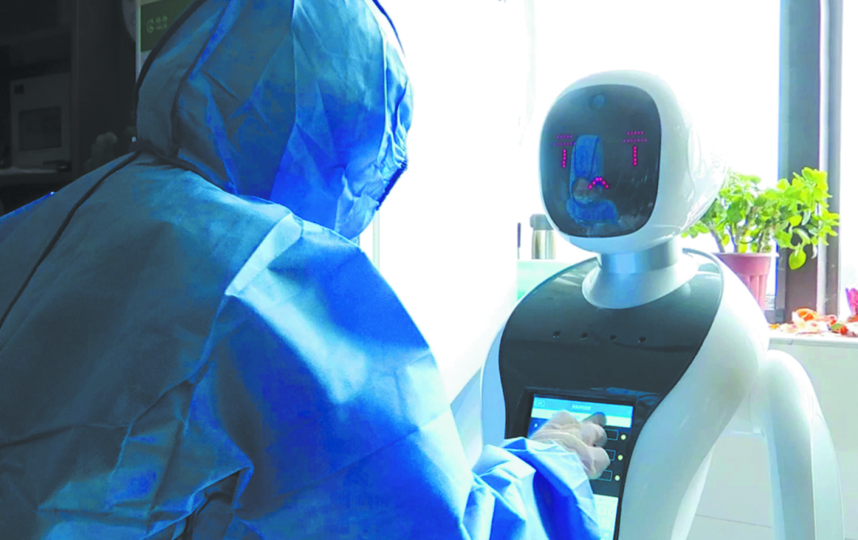 Сотрудники больниц могут «попросить» роботов выполнить любое задание. Фото GESEDIG