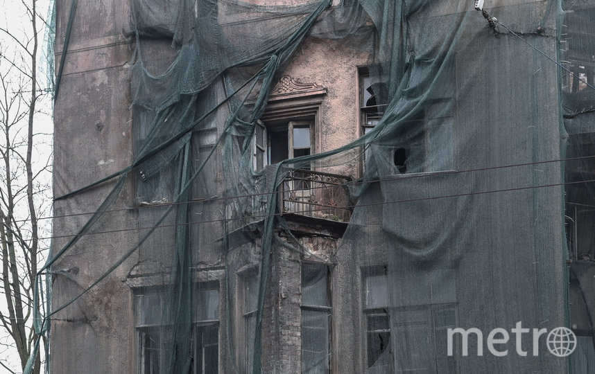 Исторический фасад дома Басевича сохранят и восстановят вплоть до 5 этажа. Фото Святослав Акимов, "Metro"