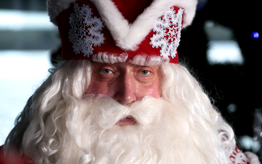 На этой неделе в России отмечали день рождения Деда Мороза. Фото РИА Новости