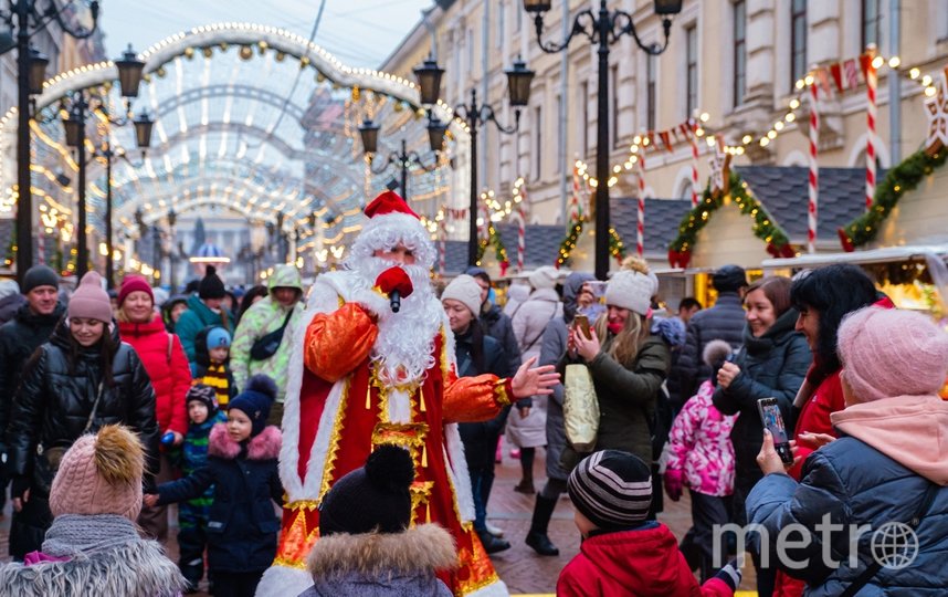 На ярмарке можно встретить Деда Мороза. Фото Алена Бобрович, "Metro"