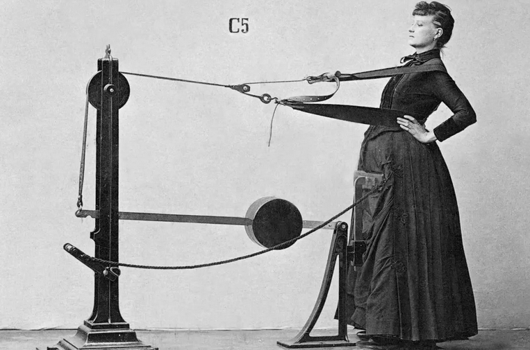 Свои устройства увейцарский физиотерапевт Густав Сандер называл "тренажерами для занятия гимнастикой". Фото Архив шведского национального музея науки и техники Tekniska museet.