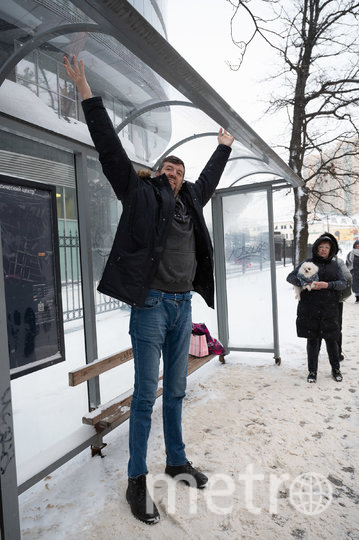 Рост самого высокого человека в Петербурге почти 220 см. Фото Святослав Акимов, "Metro"