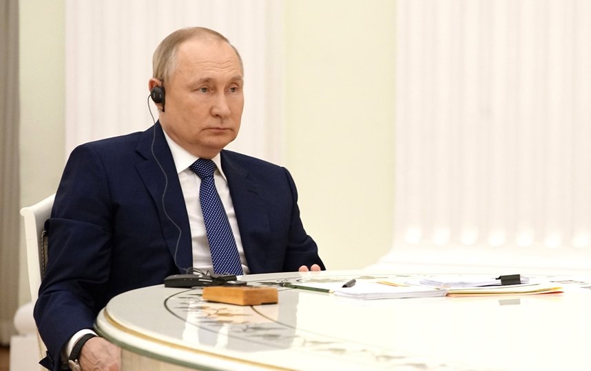 Переговоры Владимира Путина и Эммануэля Макрона. Фото kremlin.ru