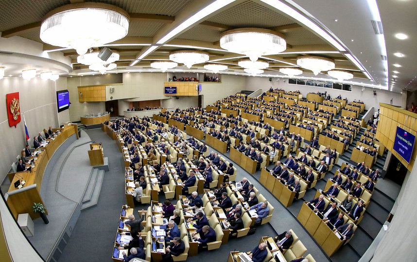 Заседание Госдумы. Фото ТАСС