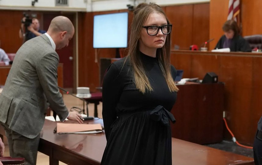 Анна Сорокина в суде. Фото Getty
