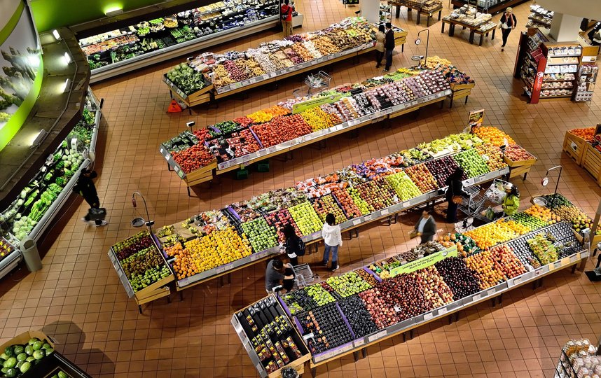 Набиуллина заявила, что запасов продуктов в стране достаточно, цены на отдельные категории товаров могут снизиться в будущем. Фото https://pixabay.com