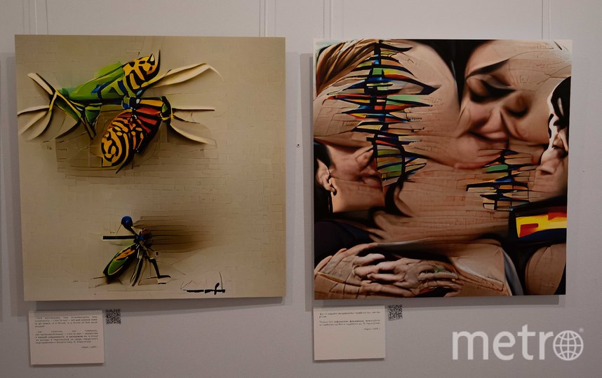 В иллюстрациях к произведению "Ада" прослеживаются насекомые. Фото Игорь Акимов, "Metro"