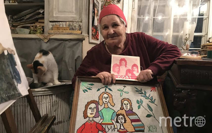 Юлия Алешичева научилась вышивать в детстве. Фото Алена Бобрович, "Metro"