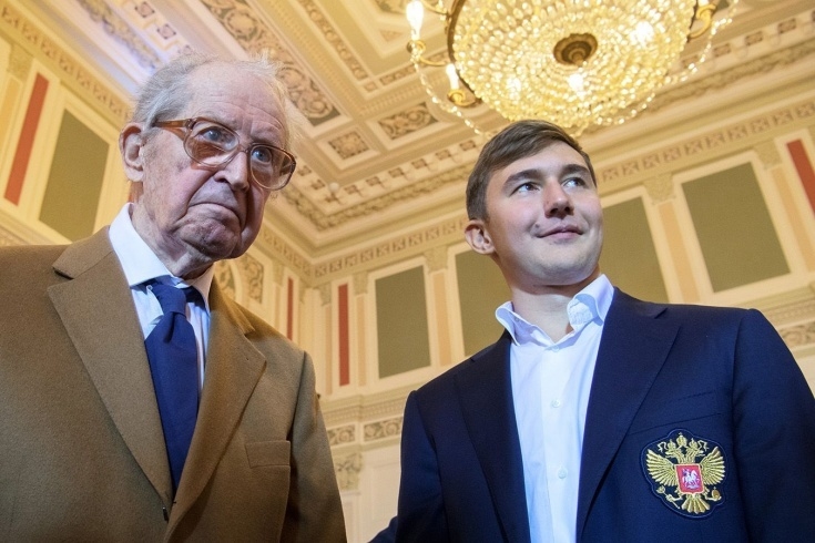 5 мая Авербах был награжден орденом Почета за большой вклад в развитие и популяризацию российского и международного шахматного движения. Фото championat.com/