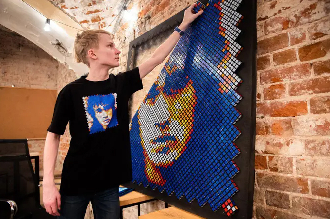 Андрей Маслов один из 40 амбассадоров компании Rubik’s | архив А. Маслова. 