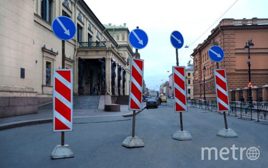 В Петербурге ограничат движение автотранспорта из-за празднования Дня города