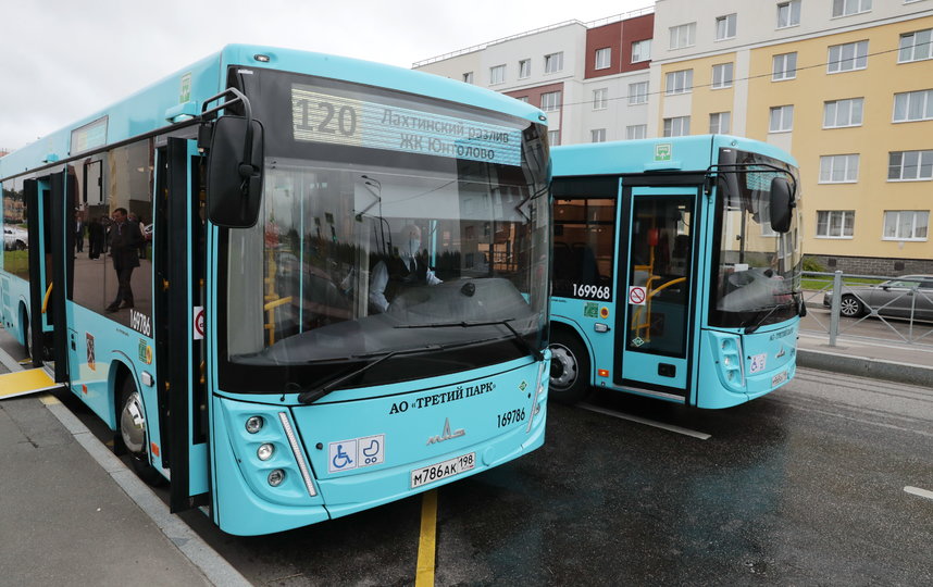 Почти 700 новых автобусов выедет на улицы Петербурга в июне. Фото orgp.spb.ru