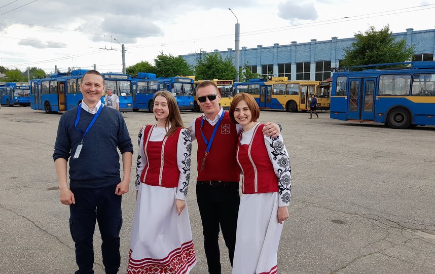 3 июня в Гродно прошел II открытый конкурс профессионального мастерства водителей троллейбуса. Фото Предоставлено организаторами