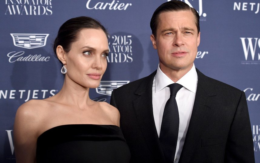 Отношения Джоли и Питта начались в 2005 году после того, как актёры сыграли в фильме "Мистер и миссис Смит". Фото Getty