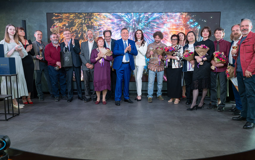 Вторая церемония награждения Всероссийской премией искусств "Созидающий мир" состоялась 10 июня в арт-пространстве Zarenkov Gallery. Фото Предоставлено организаторами