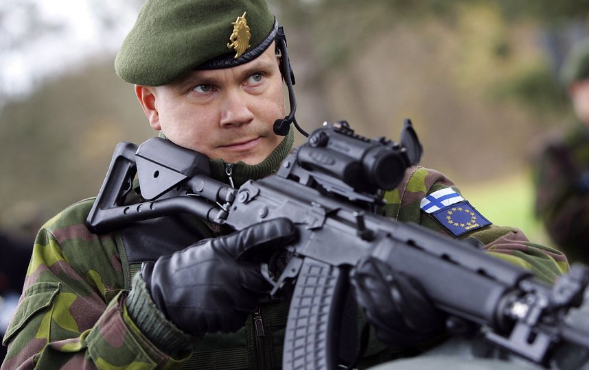 В Финляндии заявили о готовности сражаться с русскими. Фото Getty