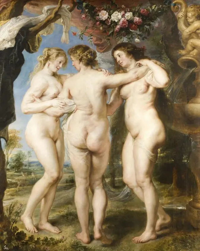П. П. Рубенс. "Три грации" / Музей Прадо, Мадрид. 