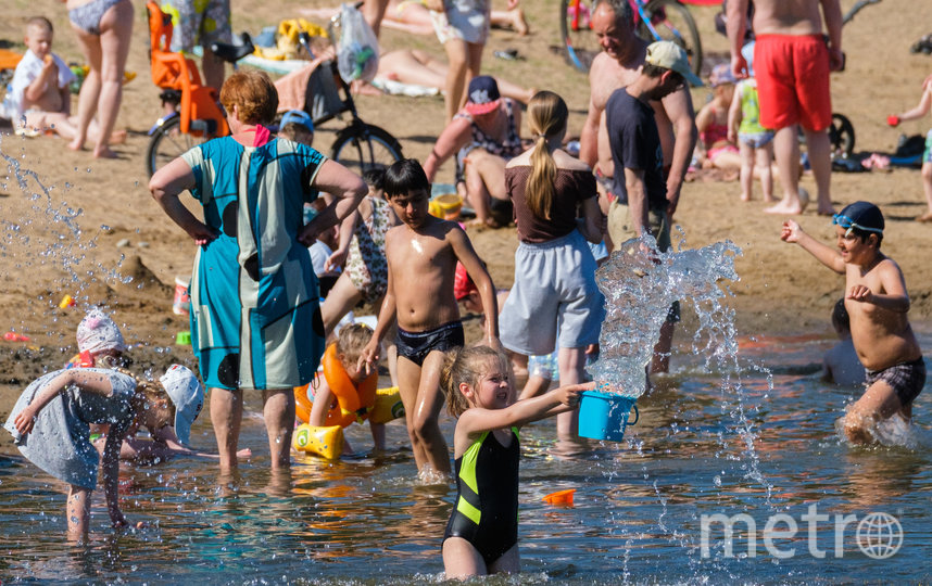 В черте мегаполиса находятся 24 пляжа и всего один водоём, пригодный для купания, – Ольгинский в Выборгском районе. Фото Алена Бобрович, "Metro"