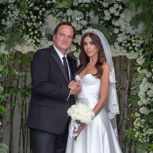 Голливудский режиссер Квентин Тарантино и его жена Даниэла Пик тайно поженились в 2018-м. Фото соцсети