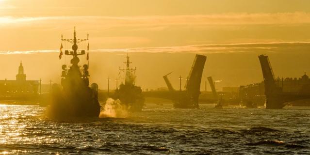 Главный военно-морской парад состоится 31 июля в Санкт-Петербурге и Кронштадте.