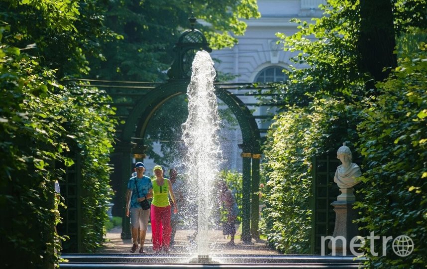 В Петербурге объявлен оранжевый уровень опасности из-за жары. Фото Алена Бобрович, "Metro"