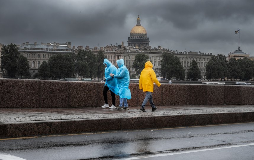 Жаркий сентябрь в Петербурге