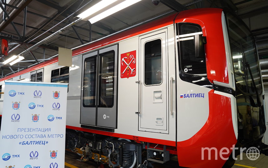 В Петербурге на красную линию метро выйдут на испытания поезда нового поколения