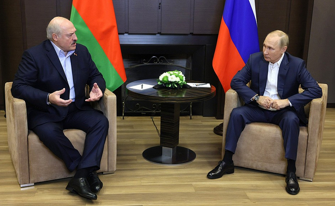 Встреча Владимира Путина и Александра Лукашенко. Фото kremlin.ru