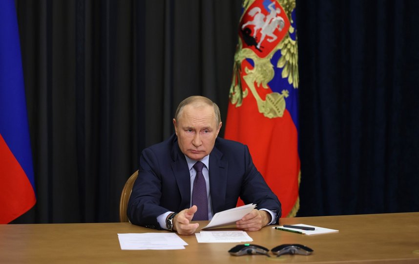Путин призвал Украину прекратить боевые действия и вернуться за стол переговоров. Фото kremlin.ru