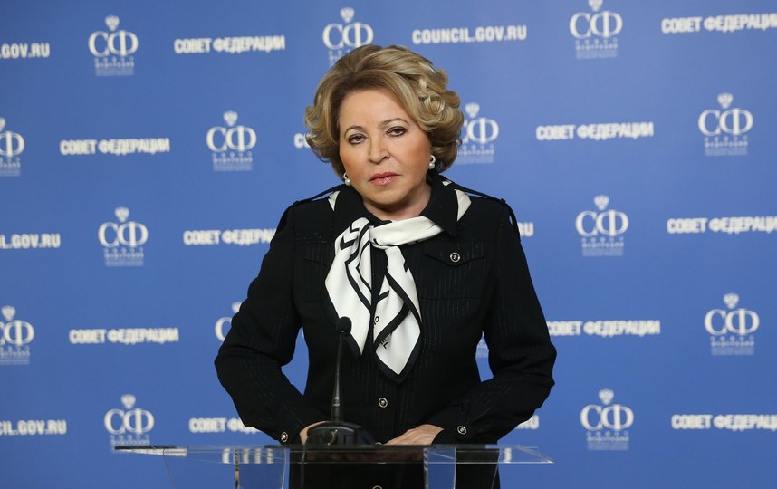 Матвиенко призвала парламенты России и Украины к переговорам. Фото vk.com/matvienkovi