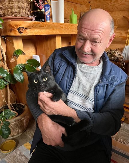 Хозяин и кот – воссоединились! Фото ВКонтакте/ЗооСпас в Екатеринбурге