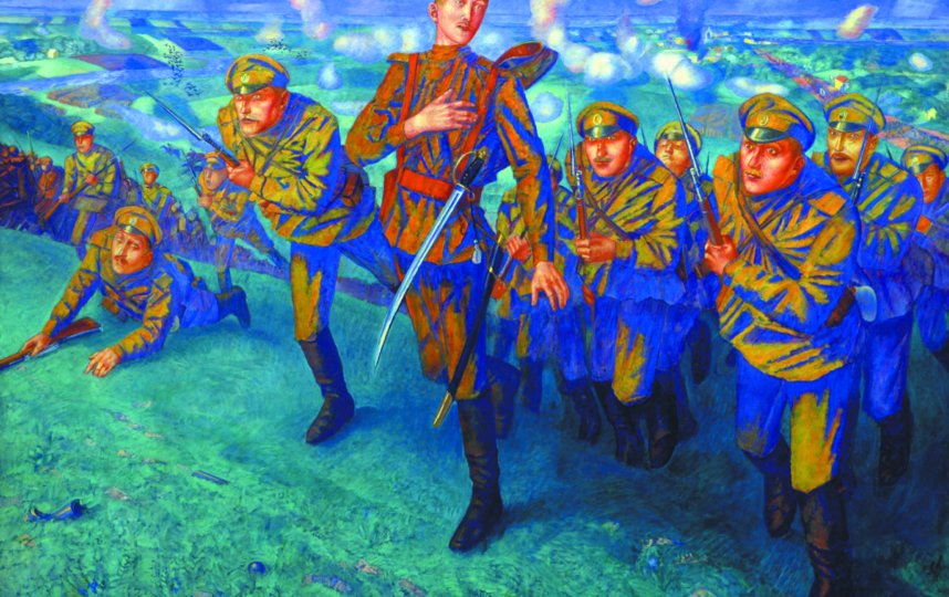 "На линии огня" (К.С. Петров-Водкин, 1916 год). Фото Предоставлено организаторами