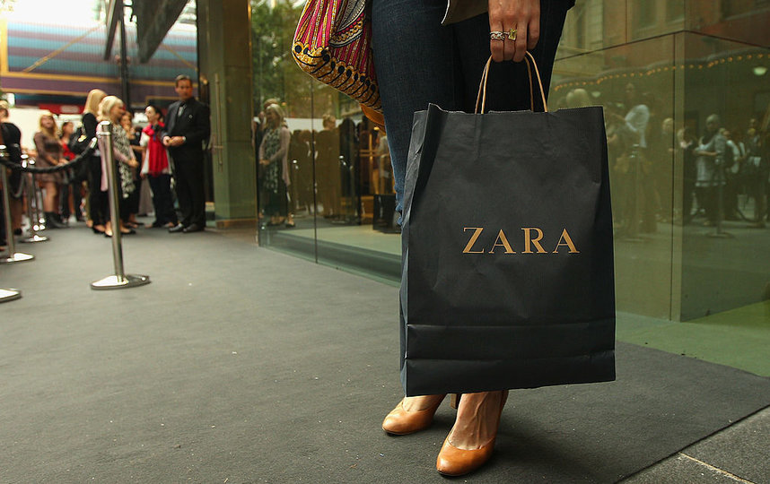 Магазины Zara откроются в России под названием "Новая мода". Фото Getty
