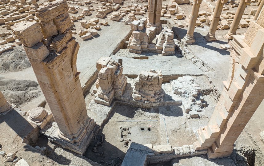 Петербургские археологи впервые представят результаты исследований в сирийской Пальмире. Фото gov.spb.ru