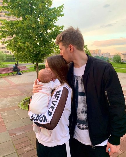 Юлия Липницкая и Владислав Тарасенко стали родителями летом 2020 года. Фото Соцсети.